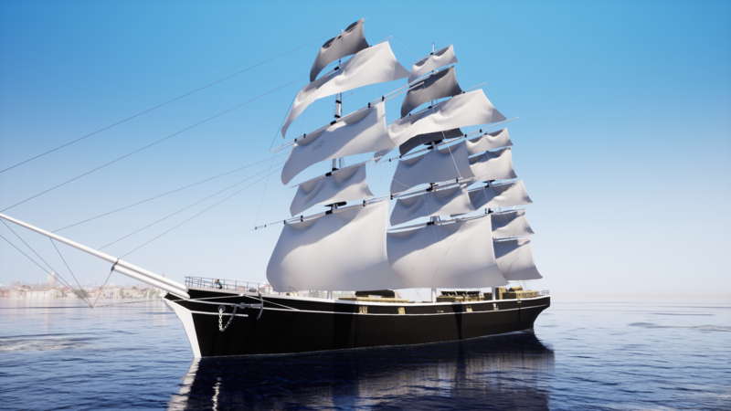 Ships - The Cutty Sark Clipper Ship