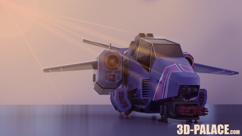 The Stormtalon Warhammer 40k Assault Ship Tutorial for 3d-palace