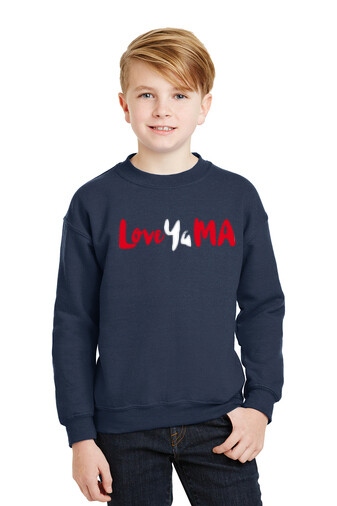 LoveYaMa® - Youth Heavy Blend™ Crewneck Sweatshirt