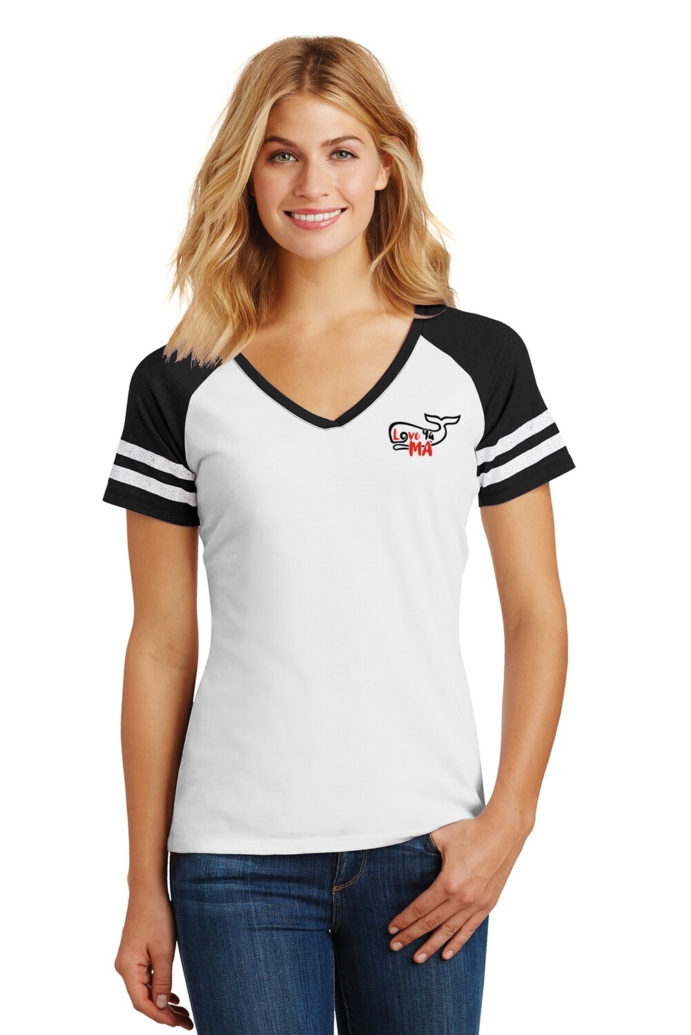 LYM Women’s Game V-Neck Tee- For WHOLESALE only