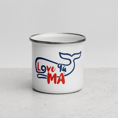 LYM Whale Enamel Mug