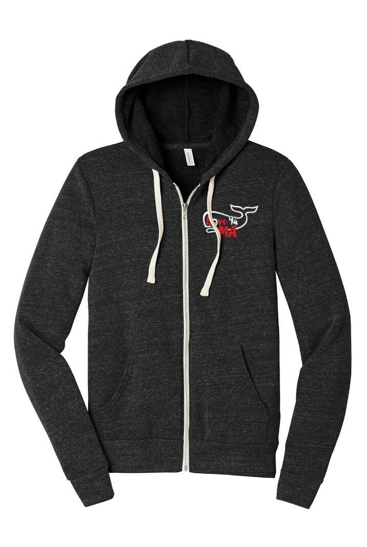 LYM  Unisex Triblend Sponge Fleece Full-Zip Hoodie- For WHOLESALE only