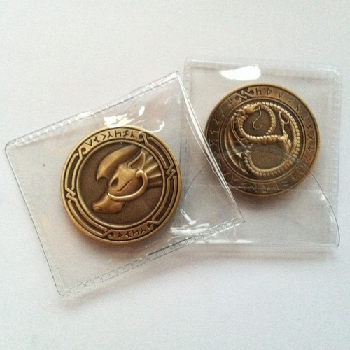 Two Boar Fantasy Coins