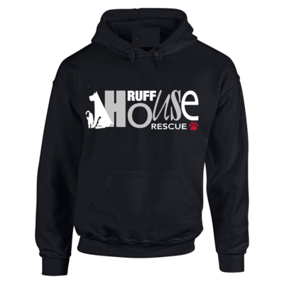 Unisex Ruff House Rescue Logo Hoodie