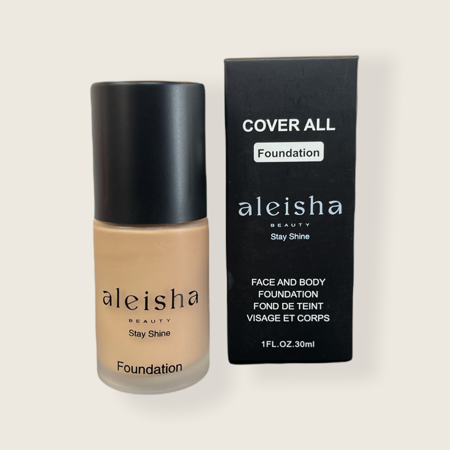 COVER ALL FOUNDATION NATURAL BEIGE #4