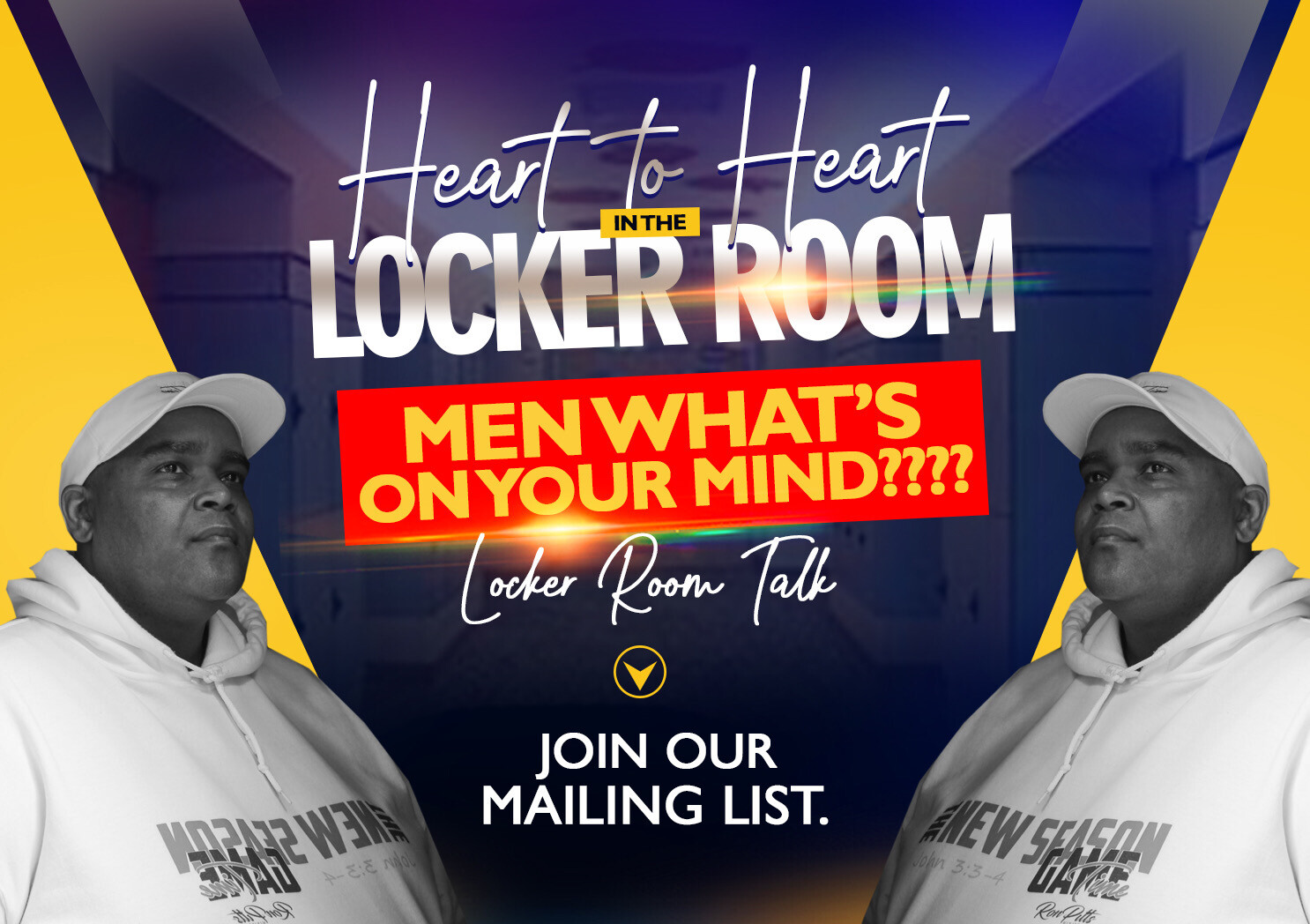 Men Heart to Heart In The Locker Room