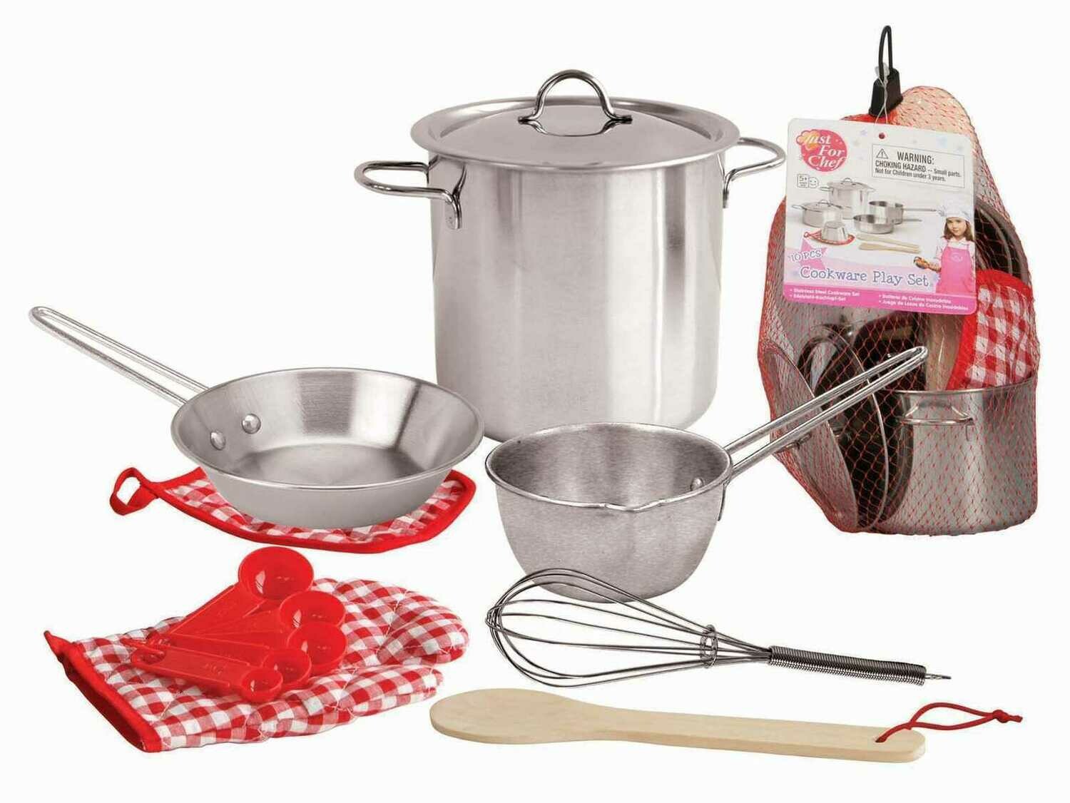 Stainless Steel Cooking Play Set