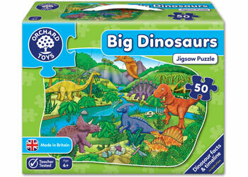 Big Dinosaur Jigsaw Puzzle 50 pieces