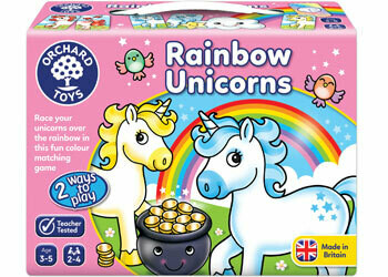 Rainbow Unicorns Colour Matching Game