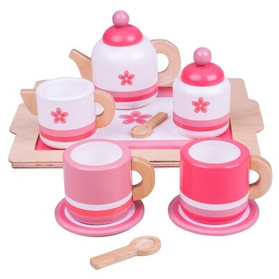 Bigjigs Toys - Pink Tea Tray
