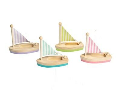 Calm & Breezy Wooden Sailboat - Small