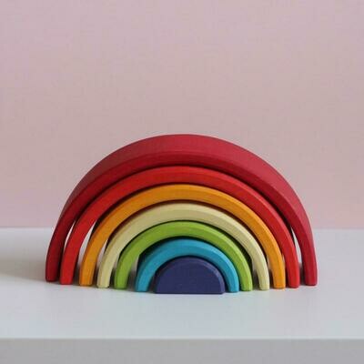 Red Rainbow Stacker - Small