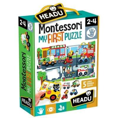 Headu - Montessori First Puzzle The City