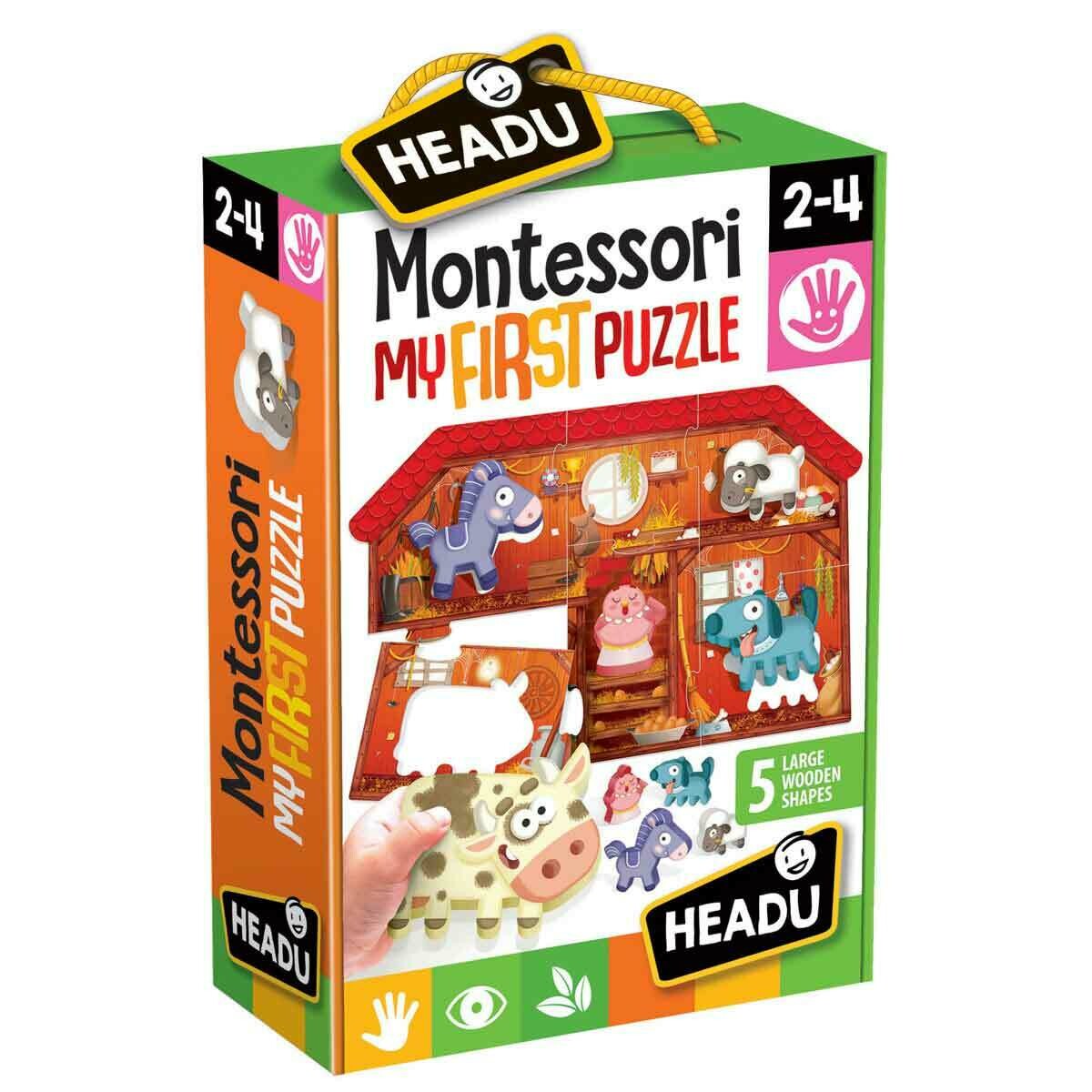 Headu - Montessori First Puzzle The Farm