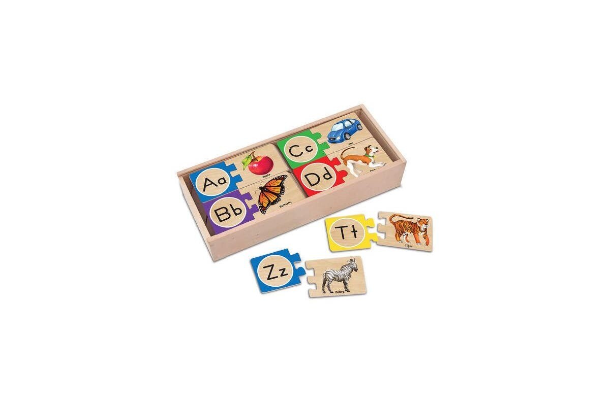 Alphabet Wooden Puzzle Cards