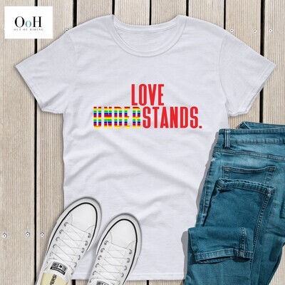 LOVE underSTANDS. RAINBOW Tee