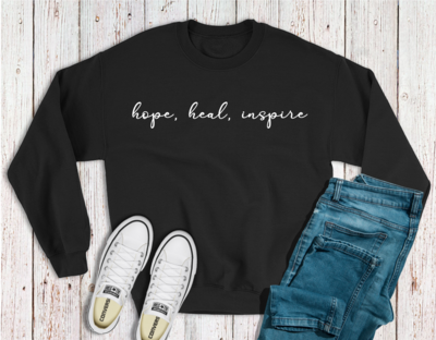 hope heal inspire Sweatshirt
