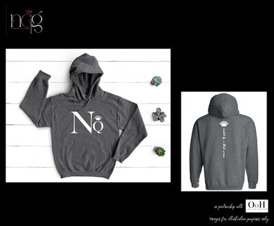 Networking Queen Hoodie - White Text