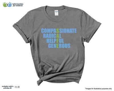 SAFE Green Tee with Blue