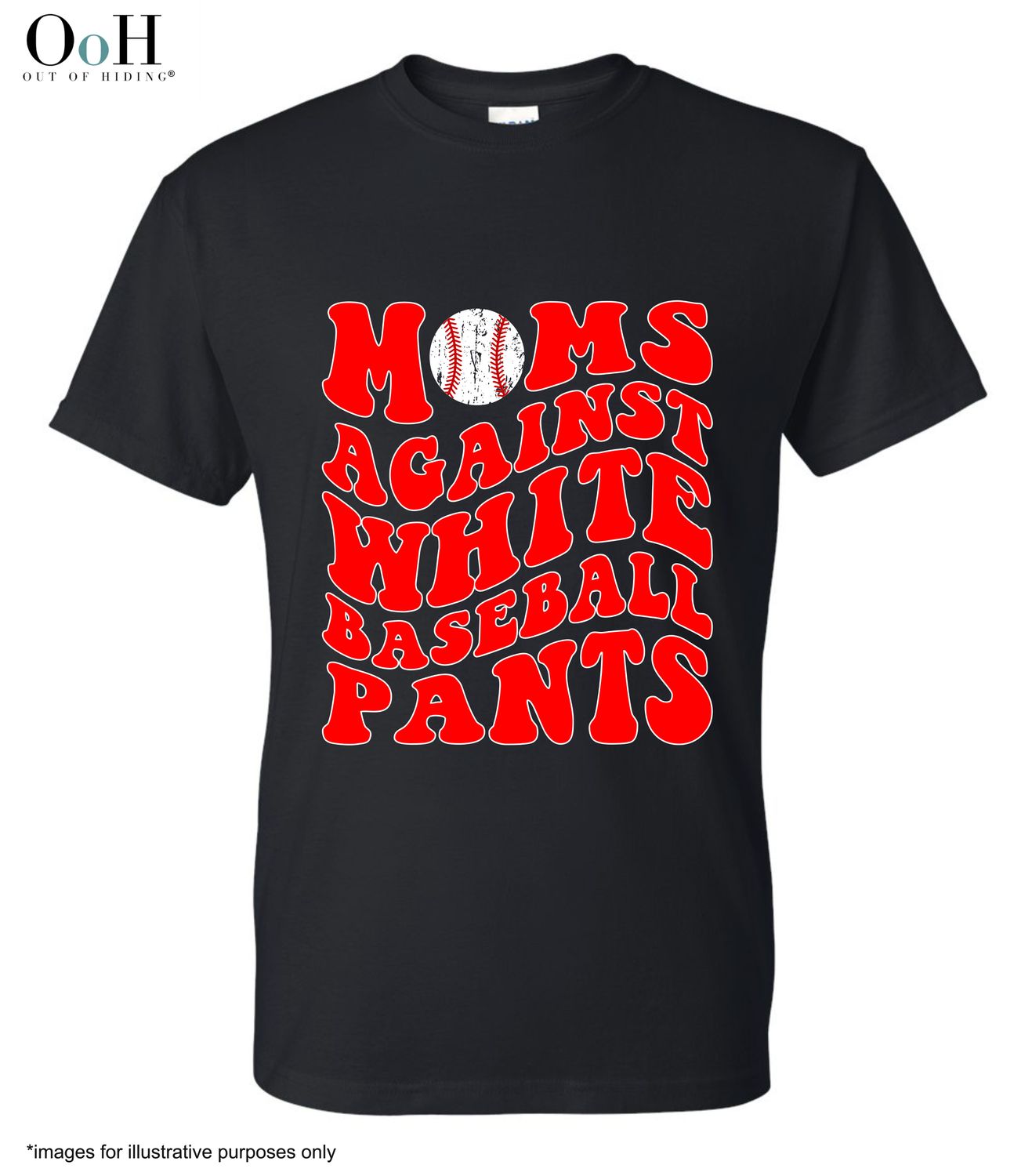 Moms against White Baseball Pants