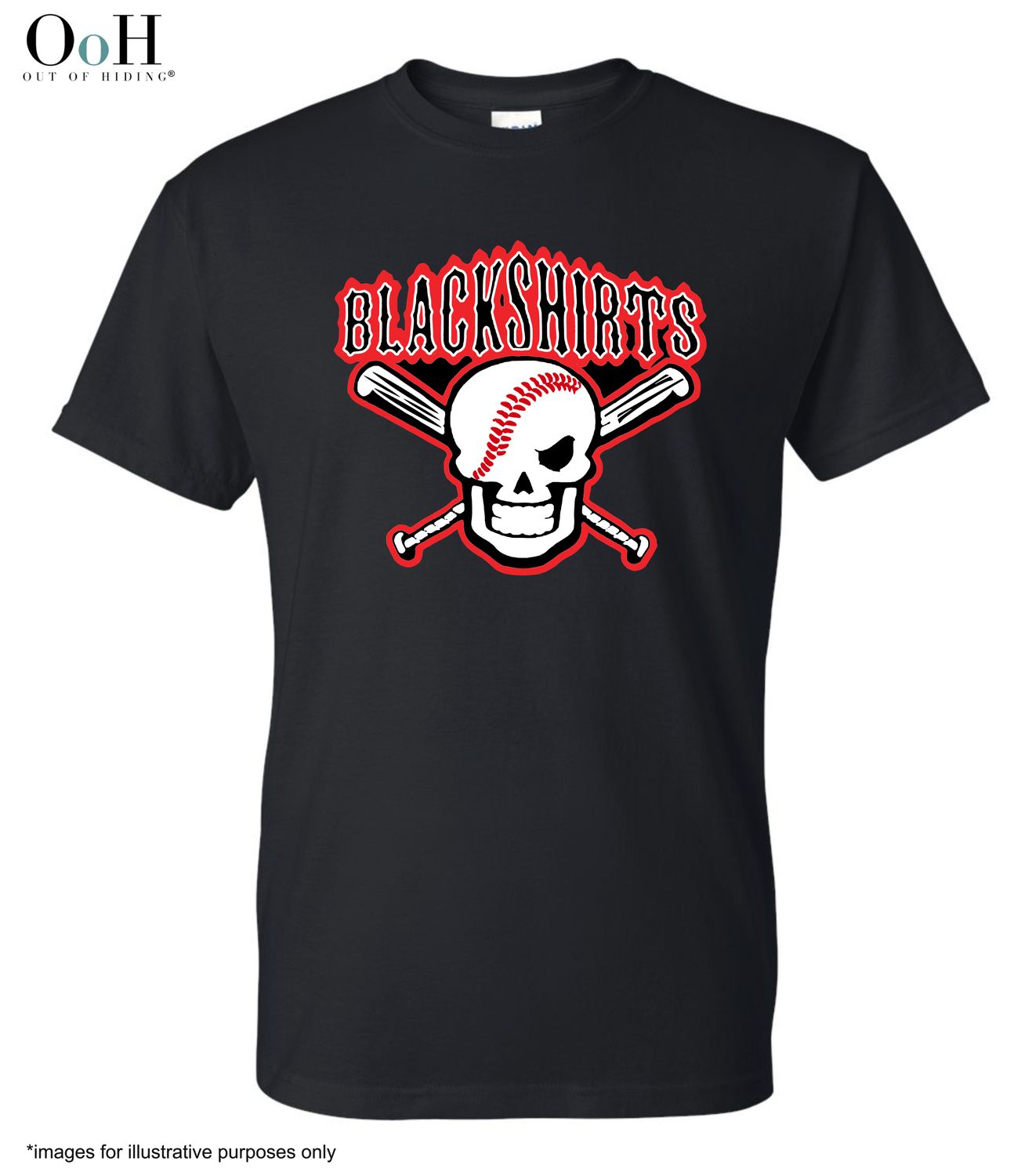 BLACKSHIRTS LOGO TEE