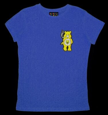 Women's Percentum Bear Emboidered T-shirt