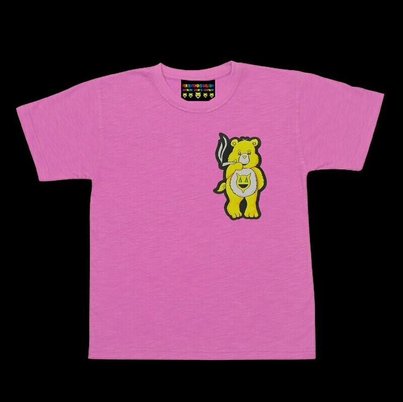 Kid's Percentum Bear Embroidered T-shirt