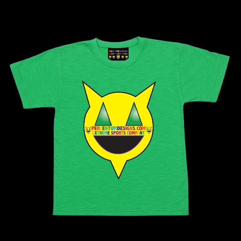 Kid's Percentum Head Text T-shirt