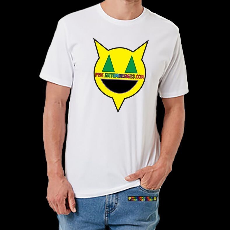 Men's Percentum Head Text Tee