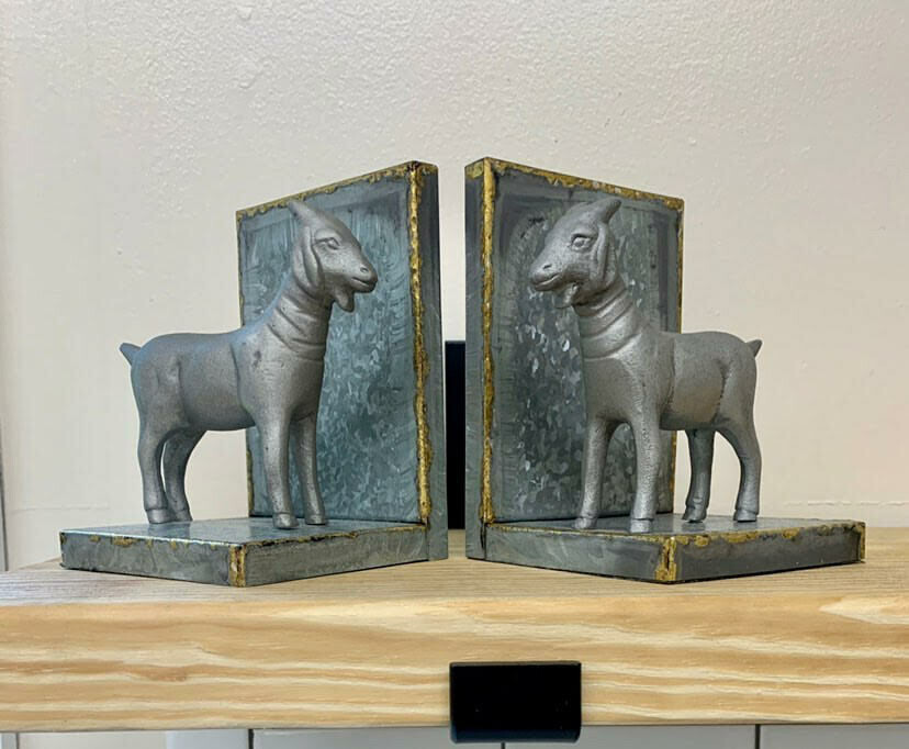 Goat Bookend Set Of 2