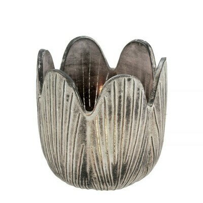 Rustic Tulip Votive Holder