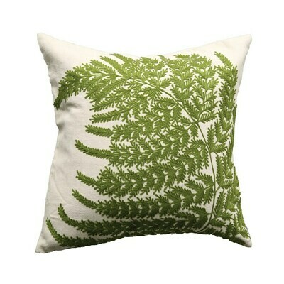 Fern Botanical Pillow, 20"