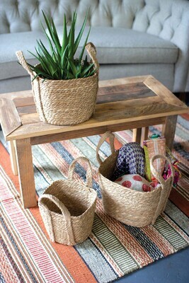 Small Square Seagrass Basket