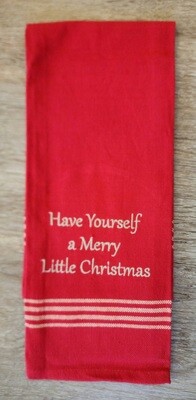 Have Merry Christmas Dish Towel