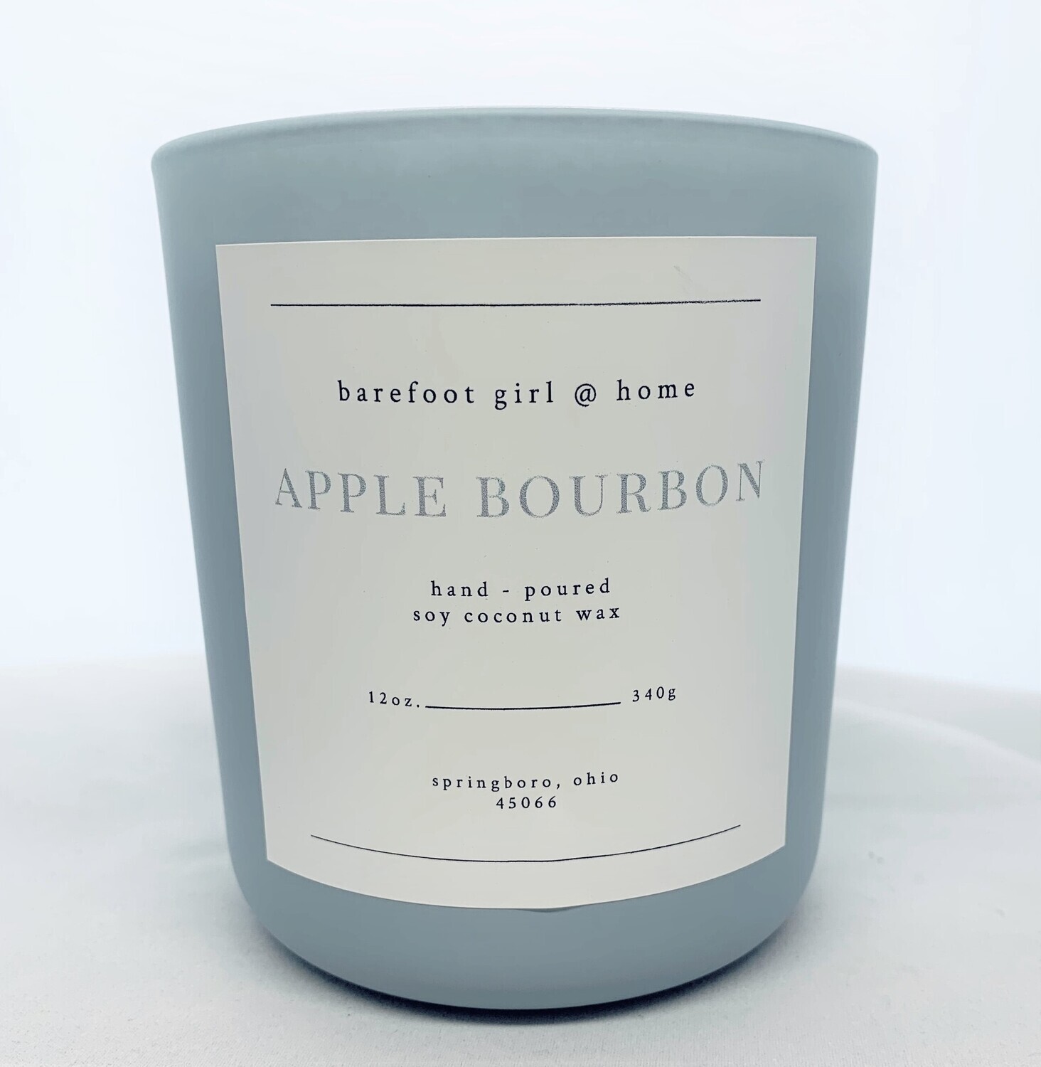 Apple Bourbon Candle 12oz