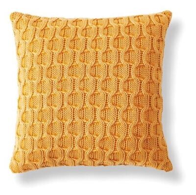 Briar Pillow, 18" Mustard