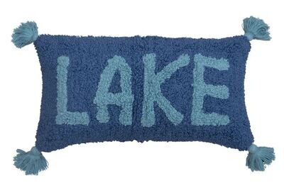 Lake House Pillow, 28x14