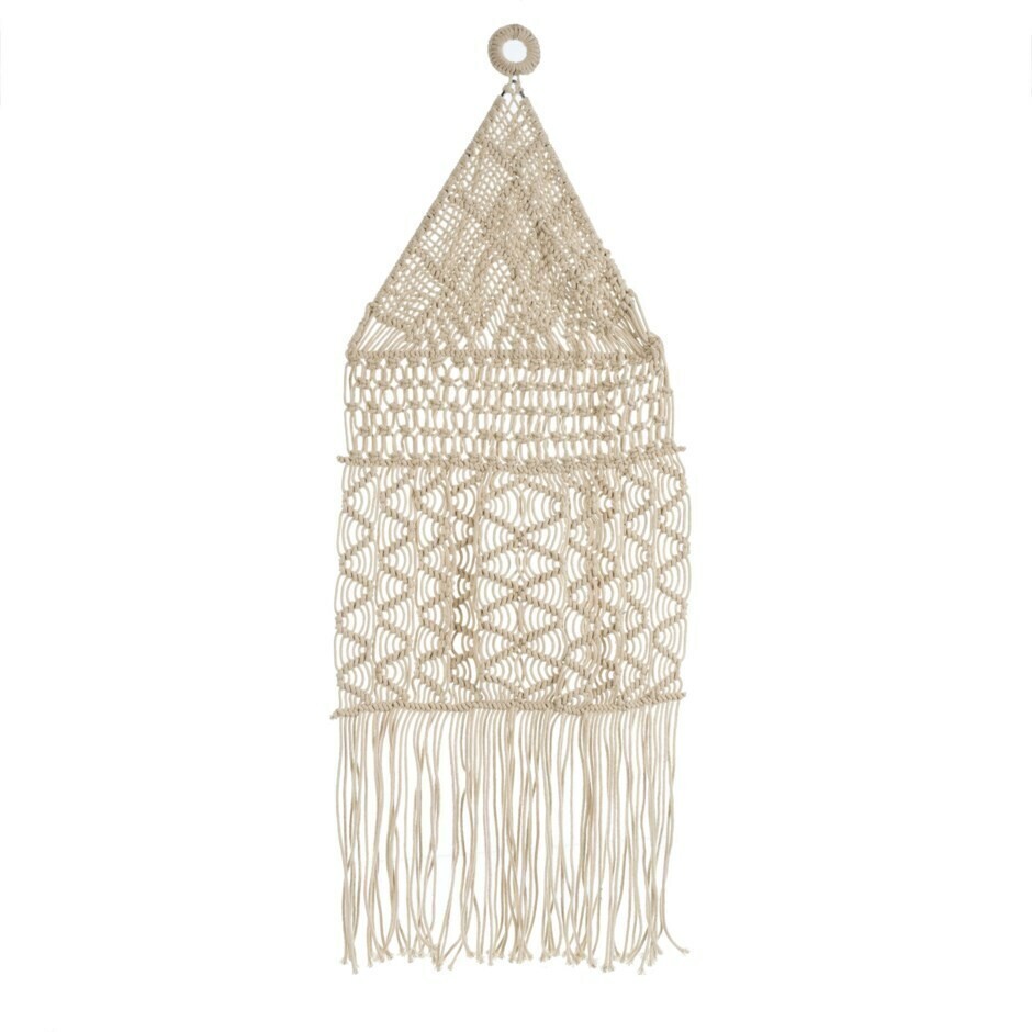 Pyramid Macrame Wall Hanging