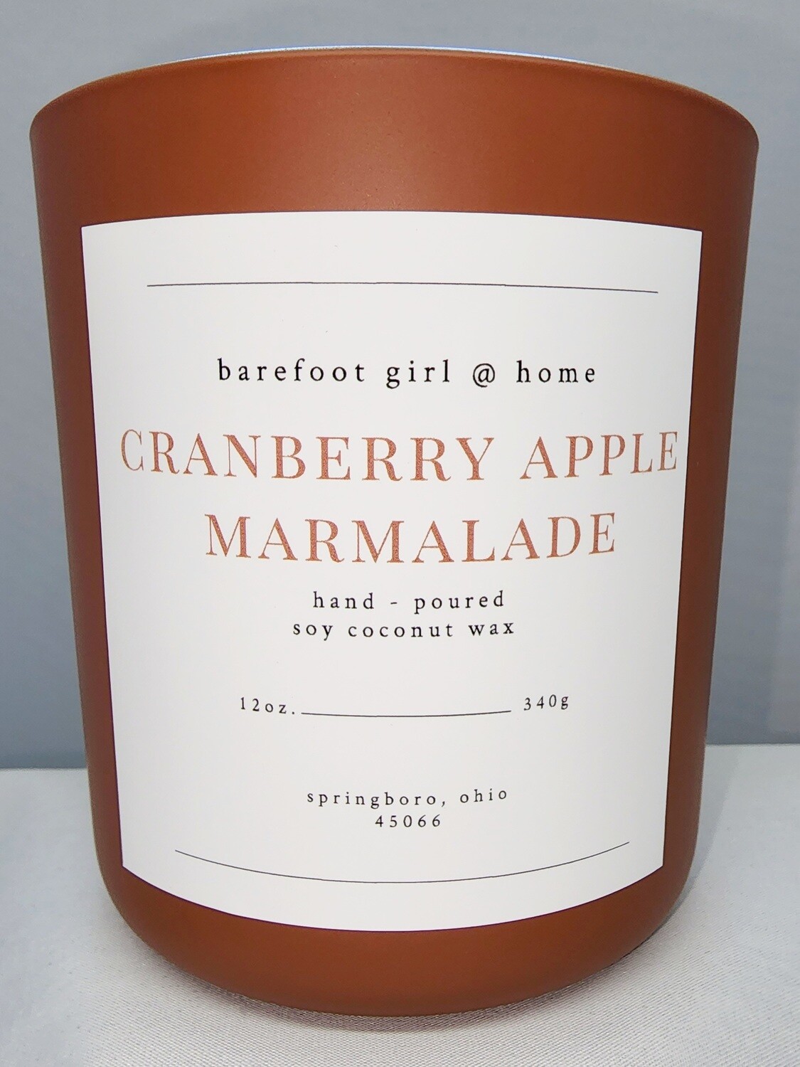 Cran Apple Marmalade Candle 12oz