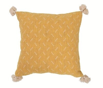 Sunny Embroidered Pillow