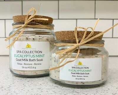 Eucalyptus Mint Bath Soak 10 oz
