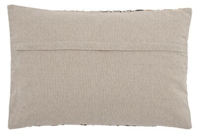 Marigold Cotton Embroidered Pillow, 24x16
