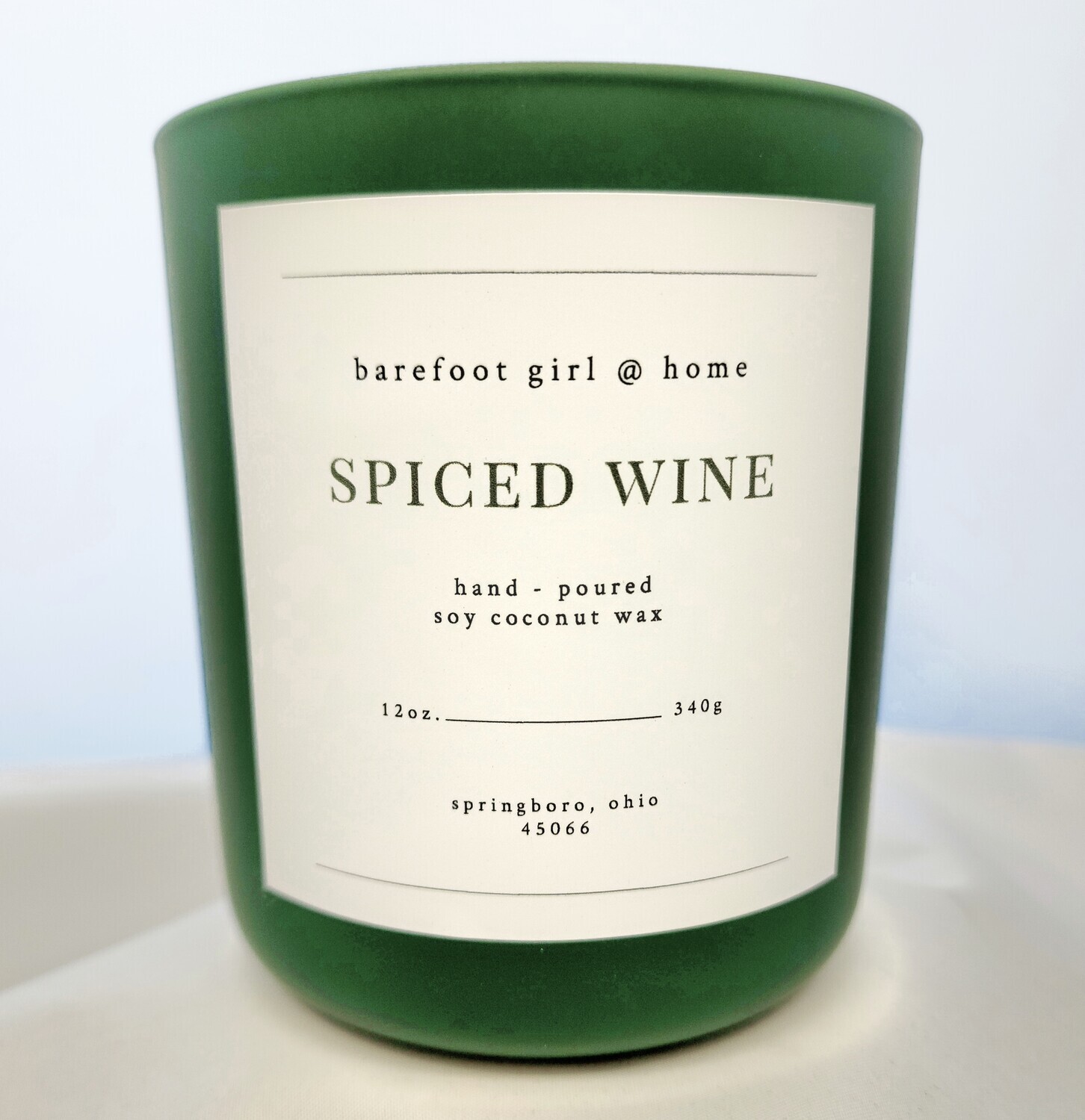 Spiced Wine Candle 12oz