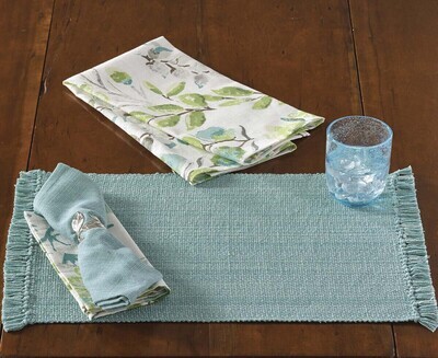 Water Blue Casual Placemat