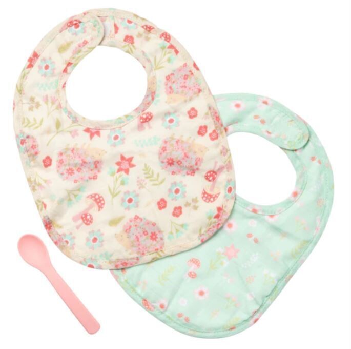 Musin Bib Set, Hedgehog