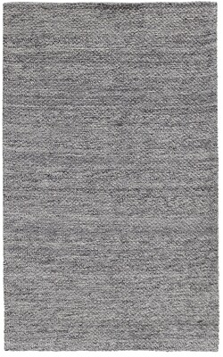 Heathered Wool Rug - Grey