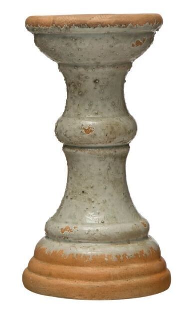 Ocean Terracotta Pillar Holder, Tall