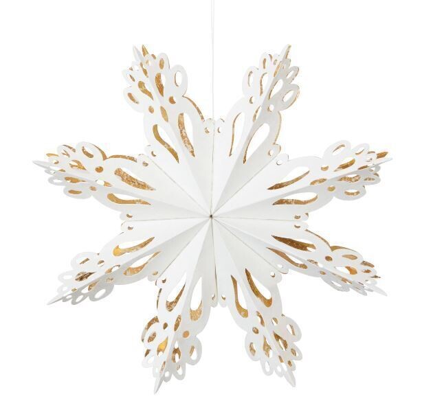 9&quot; Paper Snowflake Ornament
