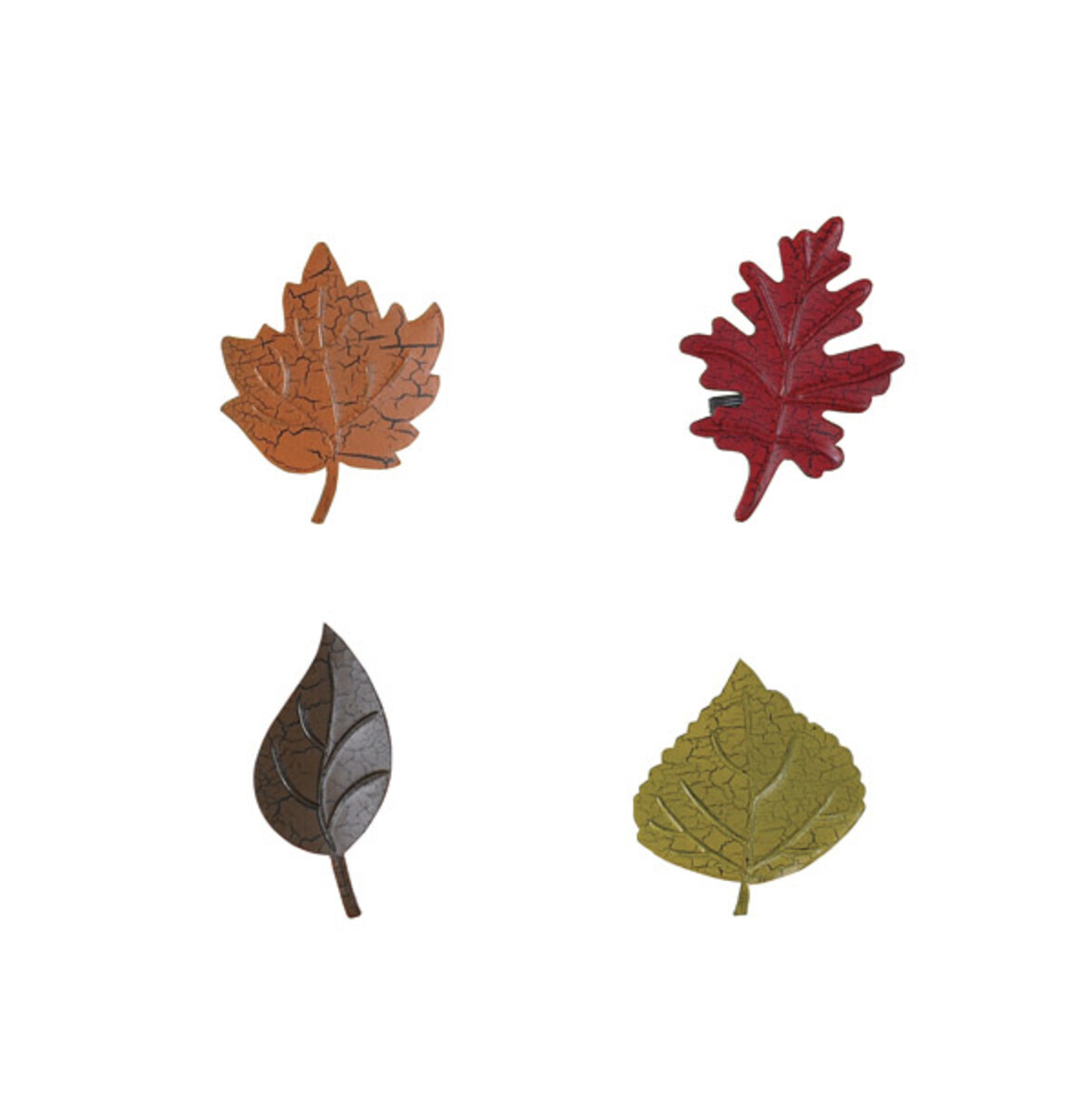 Fall Leaf Napkin Rings set of 4