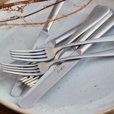 Stainless 5 Pc Flatware Set